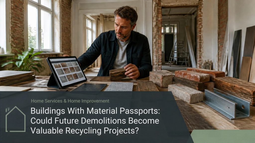 Buildings With Material Passports: Could Future Demolitions Become Valuable Recycling Projects?