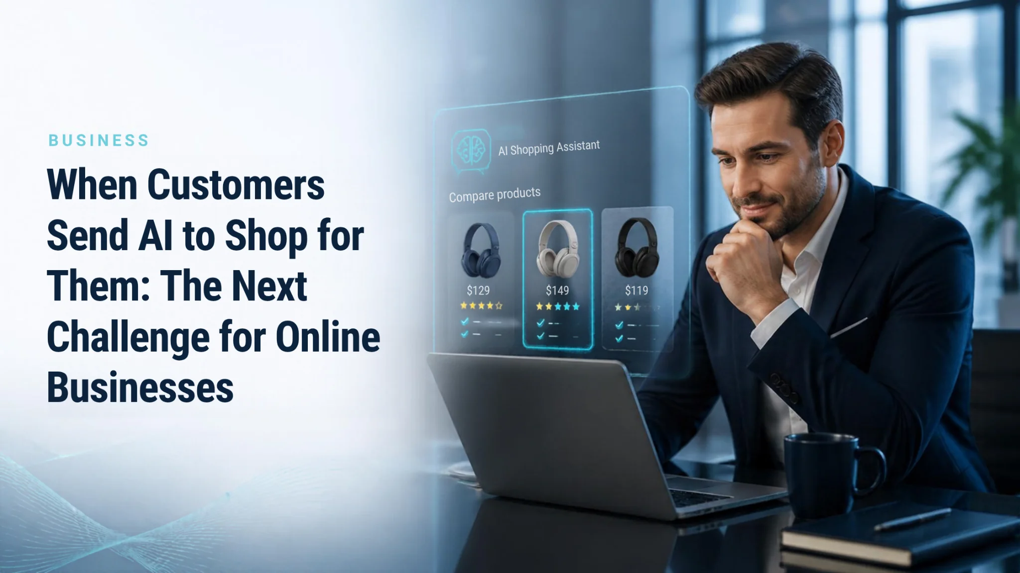 When Customers Send AI to Shop for Them: The Next Challenge for Online Businesses