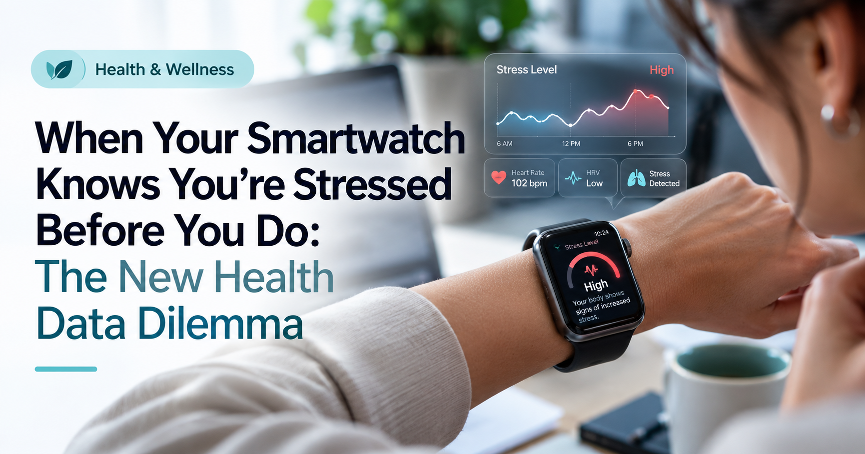 When Your Smartwatch Knows You're Stressed Before You Do: The New Health Data Dilemma