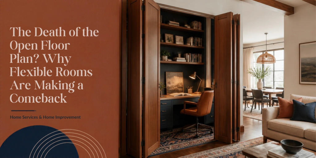 The Death of the Open Floor Plan? Why Flexible Rooms Are Making a Comeback